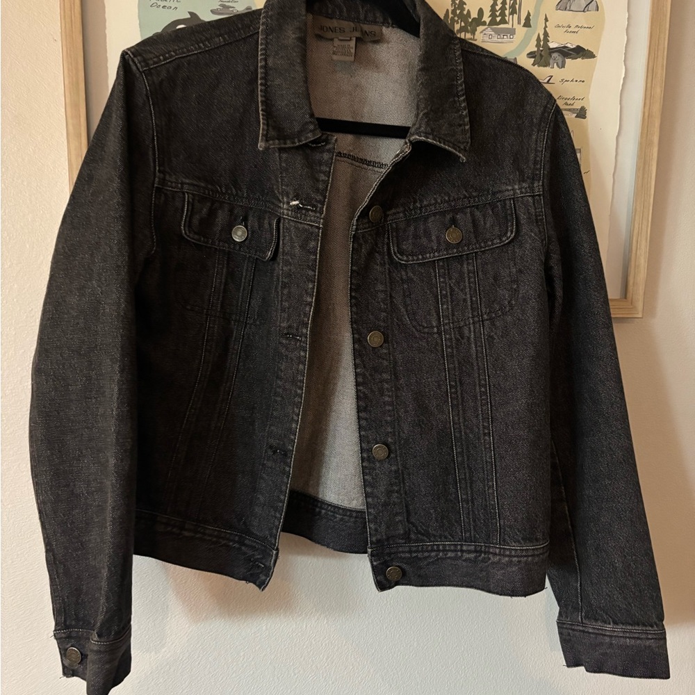 Jones Jeans Black Denim Jacket